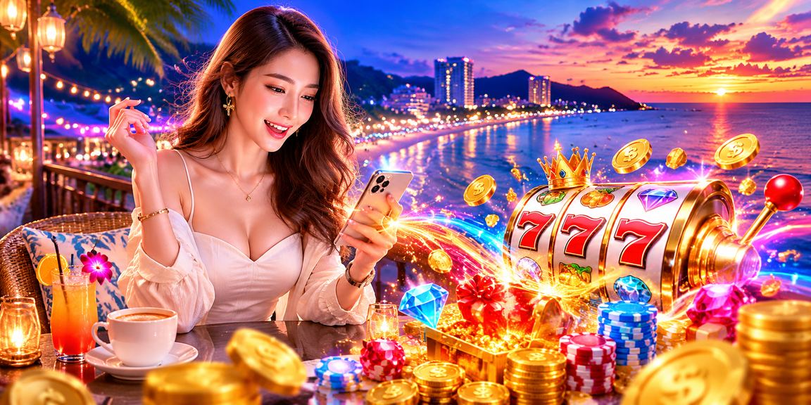 Pemain menikmati permainan meja blackjack dan rolet secara dalam talian di Penang